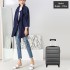 K1991-1L - Kono 19 Inch Horizontal Design ABS Hard Shell Suitcase With TSA Lock - Grey