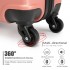 K1991-1L - Kono 19 Inch Horizontal Design ABS Hard Shell Suitcase With TSA Lock - Nude