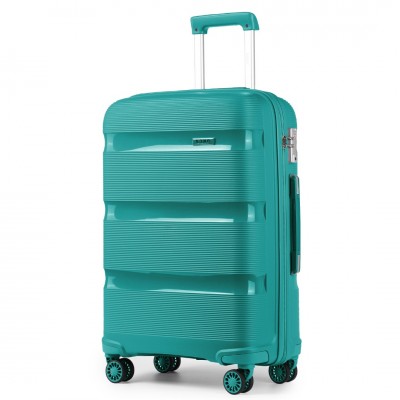 K2092L - Kono 24 Inch Bright Hard Shell PP Suitcase - Classic