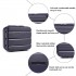 K2092L - Kono 14 Inch Bright Hard Shell PP Vanity Case - Navy