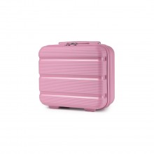 K2092L - Kono 14 Inch Bright Hard Shell PP Vanity Case - Pink