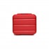 K2092L - Kono 14 Inch Bright Hard Shell PP Vanity Case - Red