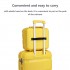 K2092L - Kono 14 Inch Bright Hard Shell PP Vanity Case - Yellow
