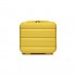 K2092L - Kono 14 Inch Bright Hard Shell PP Vanity Case - Yellow
