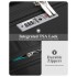 K2094L - Kono 14/20 Inch Lightweight Polypropylene Hard Shell 2 Piece Suitcase Set With TSA Lock And Vanity Case - Black