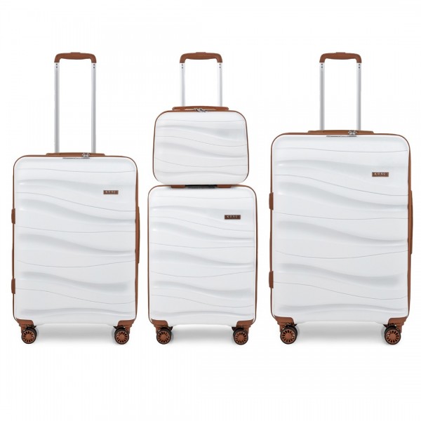 thumbnail image 2 of 3-Piece Lightweight Suitcase Set With TSA Lock - 20/24/28 Inch Expandable Luggage 2 of 13