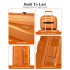 K2094L - Kono 28 Zoll Leicht Polypropylen Hartschalenkoffer Mit TSA-Schloss - Orange