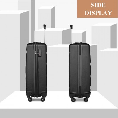 K2191L - Kono 19 Inch Cabin Size Carry On Suitcase - Streamlined