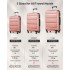 K2191L - Kono 3-Piece Lightweight ABS Hardshell Suitcase Set - 19, 24, 28 Inch with Secure TSA Lock - Nude