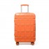 K2292L - Kono 24 Inch Lightweight Hard Shell ABS Suitcase With TSA Lock - Orange
