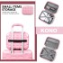 K2292L - Kono 13 pouces Léger Coque dure ABS Vanity Case - Rose