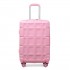 K2292L - Kono 24 Zoll Leicht Hartschalen-ABS-Koffer Mit TSA-Schloss - Rosa