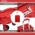 K2292L - Kono 24 cale Lekki Twarda walizka ABS Z blokadą TSA - czerwony