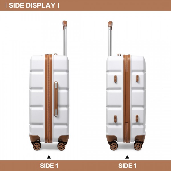 K2292L Kono Lightweight Hard Shell ABS Suitcase With TSA Lock And