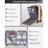 KSK2592 - Kono 21-Inch Front-Opening Cabin Suitcase with 15.6-Inch Laptop Compartment - Cream and Brown