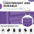 KSK2482 - Kono 3-Piece Horizontal Engraved Hard Shell ABS+PC Suitcase with TSA Lock - Purple