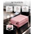 KSK2484 - Kono 32-Zoll ABS+PC Hartschalen-Spinner-Koffer mit Teleskopgriff - Rosa