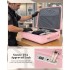 KSK2484 - Kono 32-Zoll ABS+PC Hartschalen-Spinner-Koffer mit Teleskopgriff - Rosa