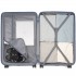 KSK2494 - Kono 28 Inch Minimalist Hard Shell ABS+PC Check-In Suitcase with TSA Lock 360° Spinner Wheels - Denim Blue