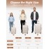 KSK2581 - Kono 24 Inch ABS+PC Hard Shell Suitcase, TSA Lock YKK Zipper 360° Spinner Wheels Medium Checked Luggage - Cream And Brown