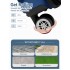 KSK2581 - Kono 24 Inch ABS+PC Hard Shell Suitcase, TSA Lock YKK Zipper 360° Spinner Wheels Medium Checked Luggage - Navy And Black