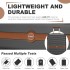 KSK2592+EA2212 - Kono 3‑teiliges ABS+PC‑Koffers‑Set mit Reisetasche & Kulturbeutel ‑ Grau und braun