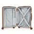 KSK2595 - Kono 28-Inch Hard Shell Scratch-Resistant PP Luggage with Cup Holder, TSA Lock & Expandable Design-Check-in Luggage For Travel - Beige and Brown