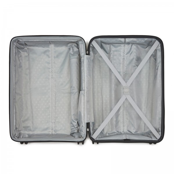 KSK2595 - Kono 20/24-Zoll-Hartschale-Kratzfestes PP-Kofferset mit Becherhalter, TSA-Schloss & ausziehbarem Design - Grün