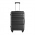 KSK2692 - Kono 24 Inch PP Hardshell Suitcase | YKK Zipper TSA Lock Medium Spinner Luggage - Black