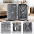 KSK2692 - Kono 20 Inch PP Hardshell Cabin Suitcase | YKK Zipper TSA Lock Carry On Luggage - Grey