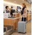 KSK2692 - Kono 20 Inch PP Hardshell Cabin Suitcase | YKK Zipper TSA Lock Carry On Luggage - Grey