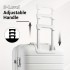 KSK2692 - Kono 20 Inch PP Hardshell Cabin Suitcase | YKK Zipper TSA Lock Carry On Luggage - White