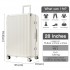 KSK2693 - Kono 28-Inch Large Suitcase with Reinforced Aluminium Frame, TSA Lock, Checked Luggage with Smart Travel Features - White