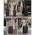 KSK2694 - Kono 28 Inch PC Hard Shell Suitcase, Large Check‑in Luggage with Silent Wheels & Organised Interior - Black