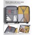 KSK2694 - Kono 28 Inch PC Hard Shell Suitcase, Large Check‑in Luggage with Silent Wheels & Organised Interior - Navy And Black