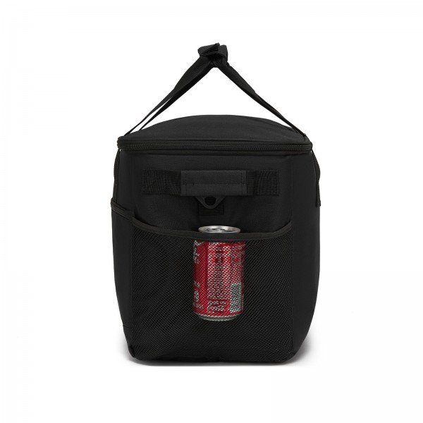 LBK2535L - Kono Large 30L Portable Lunch Bag with Enhanced Insulation–Compact & Convenient for Travel and Commuting - Black