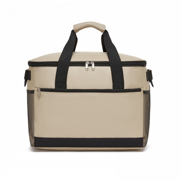 LBK2535L - Kono Large 30L Portable Lunch Bag with Enhanced Insulation–Compact & Convenient for Travel and Commuting - Khaki