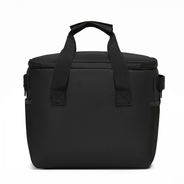 LBK2535S - Kono Small 20L Portable Lunch Bag with Enhanced Insulation–Compact & Convenient for Travel and Commuting - Black