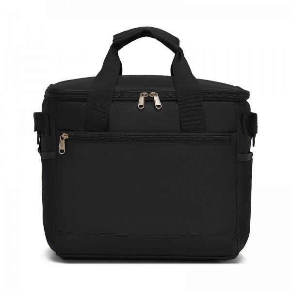 LBK2535S - Kono Small 20L Portable Lunch Bag with Enhanced Insulation–Compact & Convenient for Travel and Commuting - Black