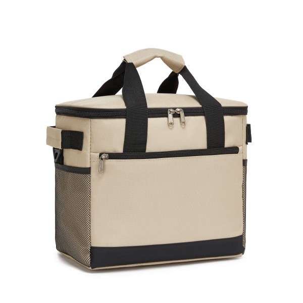 LBK2535S - Kono Small 20L Portable Lunch Bag with Enhanced Insulation–Compact & Convenient for Travel and Commuting - Khaki