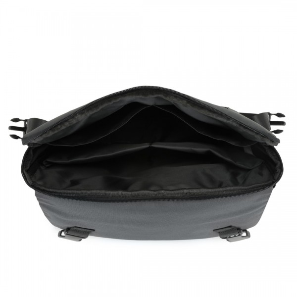 MSK2423 - Kono Langlebig Wasserabweisend Umhängetasche mit verstellbarem Riemen für Organisiertes Reisen - Grau