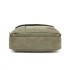 MSK2455 - Kono Canvas Crossbody Shoulder Bag – Multi-Pocket Messenger Bag with Adjustable Strap and Front Organizer Panel - Army green