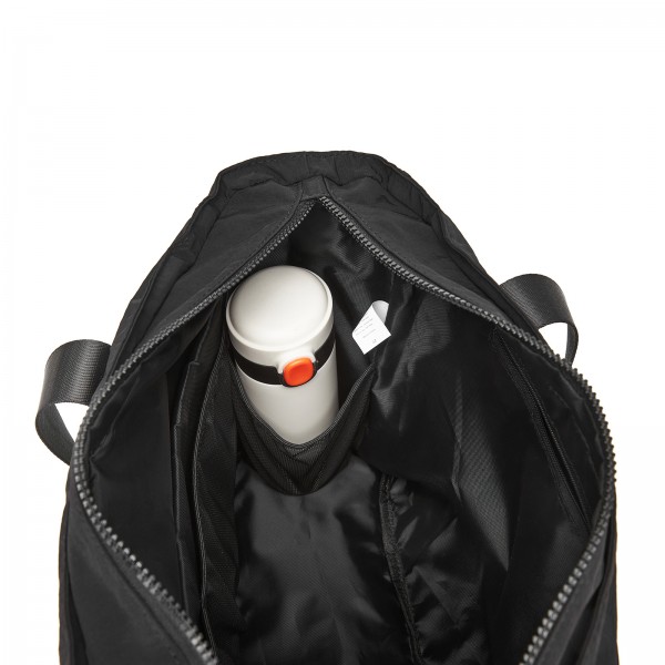 TVK2515 - Kono Bequeme, leicht zu tragende Reisetasche mit großer Kapazität – Laptopfach, Trolley-Schlaufe und Schultergurt - Schwarz