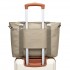 TVK2515 - Kono Bequeme, leicht zu tragende Reisetasche mit großer Kapazität – Laptopfach, Trolley-Schlaufe und Schultergurt - Khaki