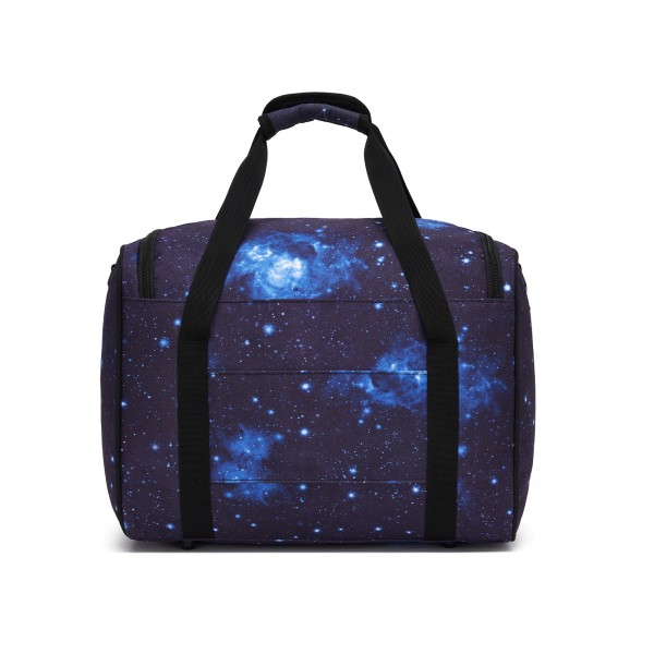 TVK2526 - Kono Geräumige, airline-taugliche Kabinen-Reisetasche (40 × 30 × 20 cm) - Weekender mit U-Reißverschluss-Öffnung - Galaxie Blau