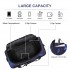 TVK2526 - Kono Geräumige, airline-taugliche Kabinen-Reisetasche (40 × 30 × 20 cm) - Weekender mit U-Reißverschluss-Öffnung - Galaxie Blau