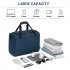TVK2526 - Kono Spacious Airline-Approved Cabin Travel Duffel (40×30×20 cm) - Roomy Weekender with U-Zip Opening - Navy