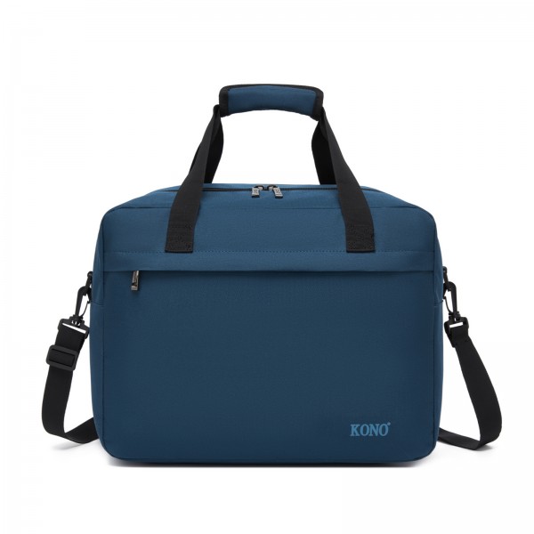 TVK2560 - Kono Reisetasche mit großer Kapazität 40×30×20 cm-Airline-approved Unterseat Kabinentasche, perfekt für Fitness, Reisen und Wochenendausflüge - Marineblau