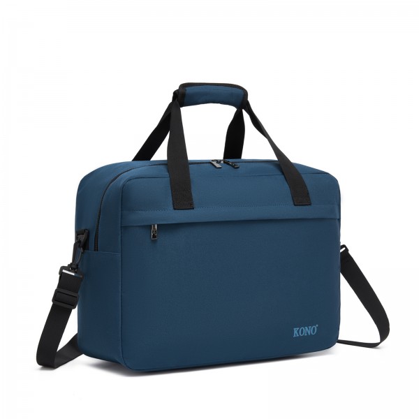 TVK2560 - Kono Reisetasche mit großer Kapazität 40×30×20 cm-Airline-approved Unterseat Kabinentasche, perfekt für Fitness, Reisen und Wochenendausflüge - Marineblau