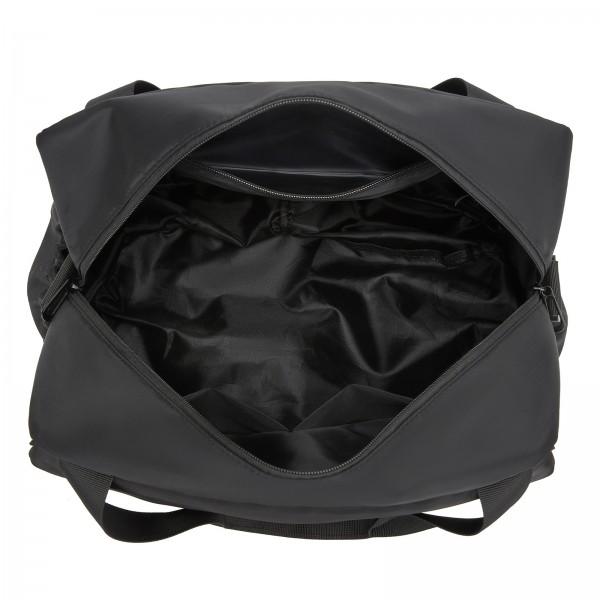 TVK2613 - Kono Expandable Cabin Travel Bag 40×30×20cm - Large Capacity, Water-Resistant, Multi-Compartment Weekend & Carry-On Tote - Black
